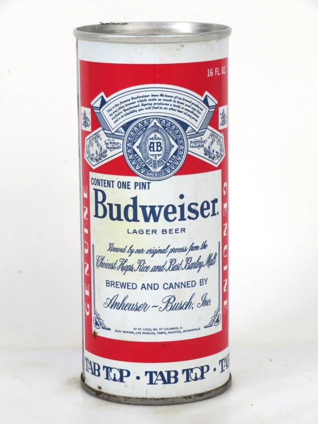 Budweiser Lager Beer 