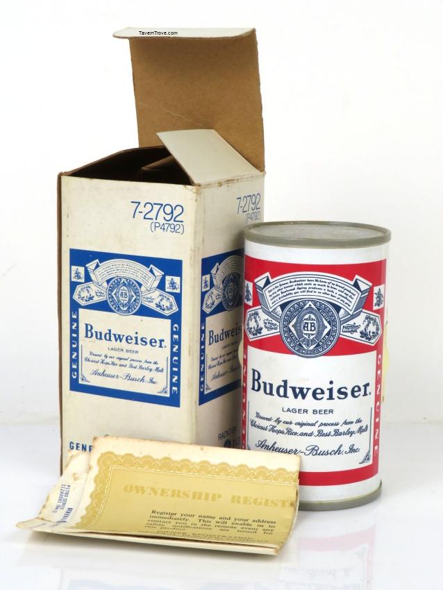 Budweiser Lager Beer Transistor Radio