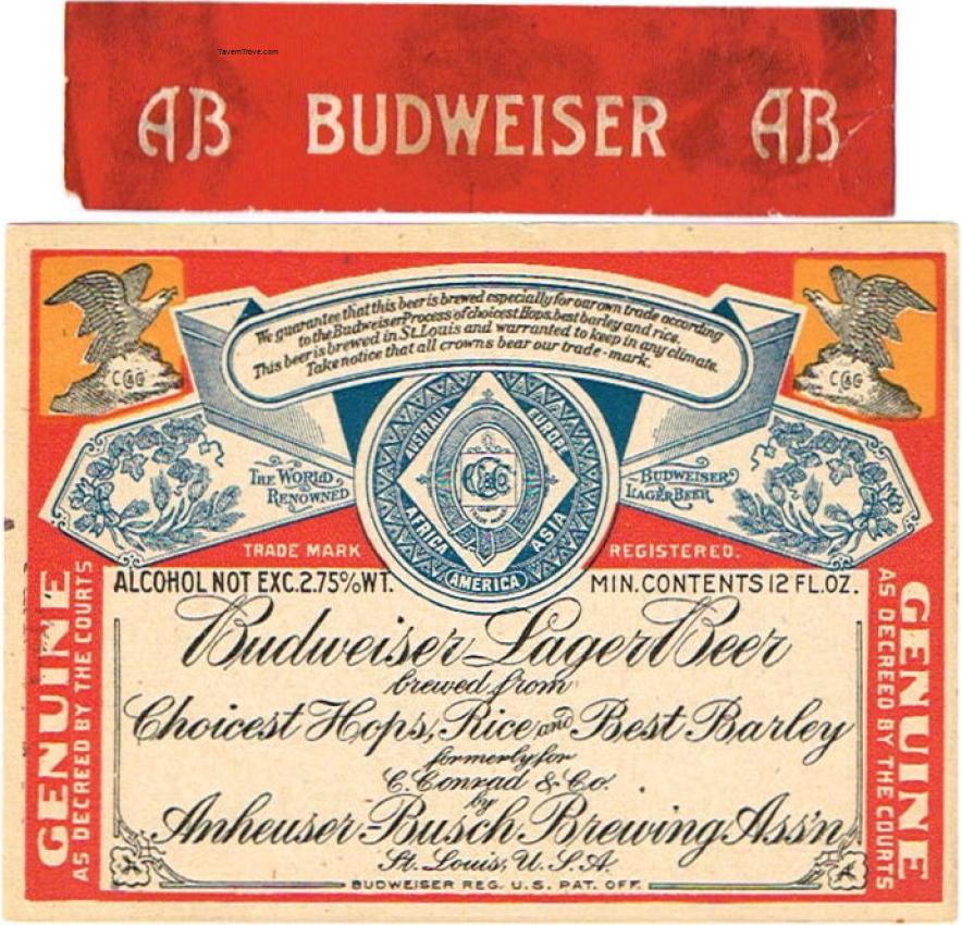 Budweiser Lager Bier