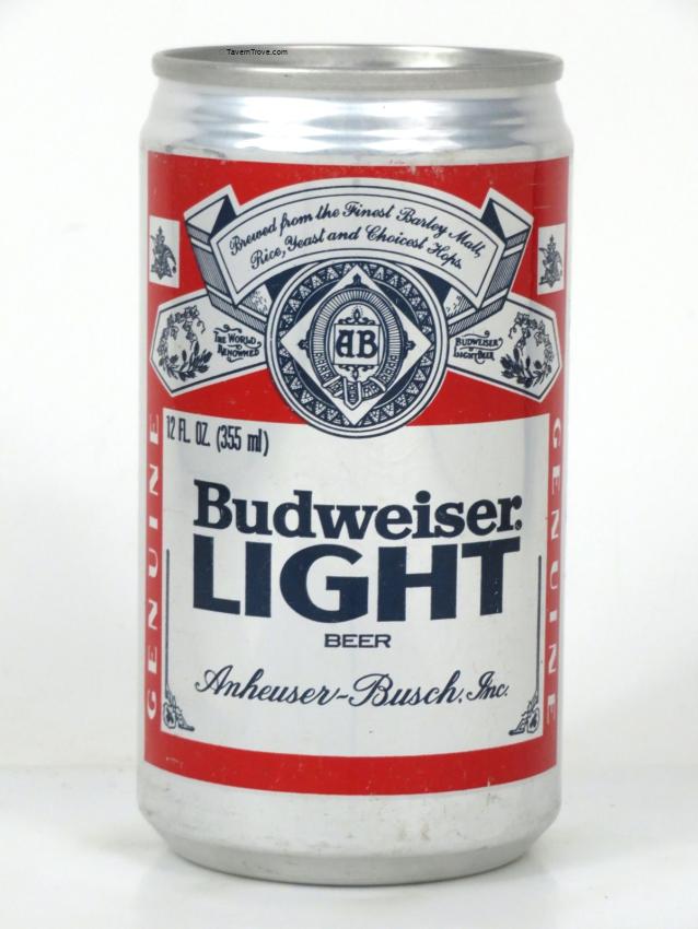 Budweiser Light Beer (production can)