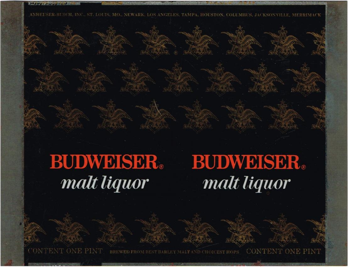 Budweiser Malt Liquor Dupe