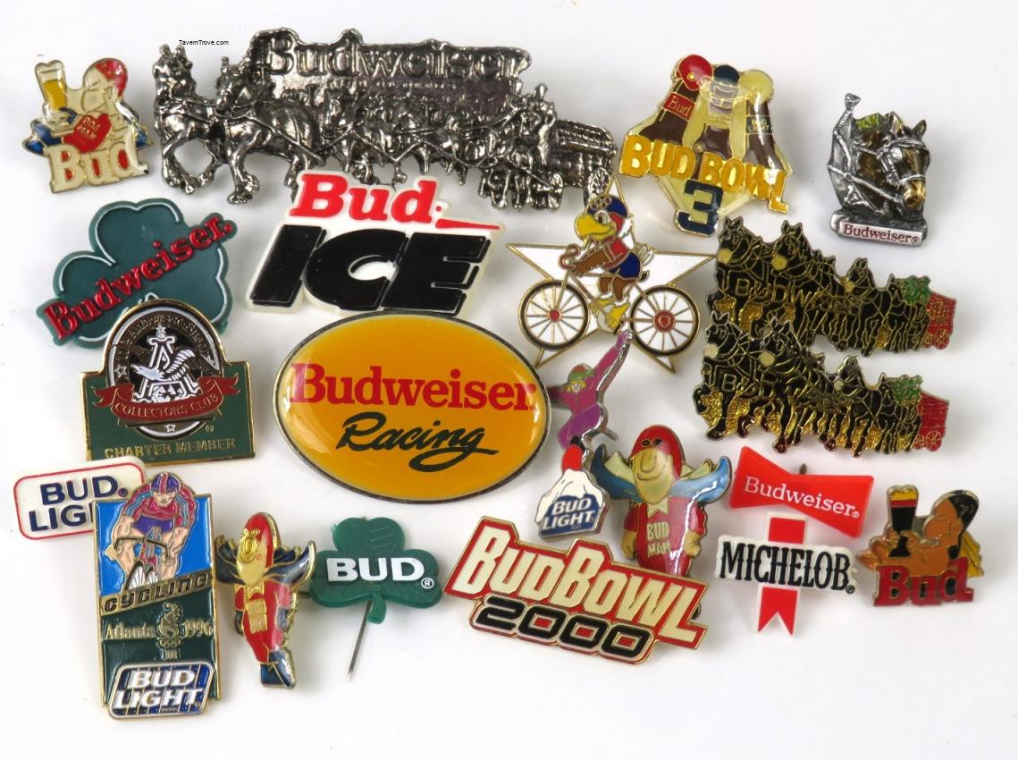 Budweiser Pin Lot