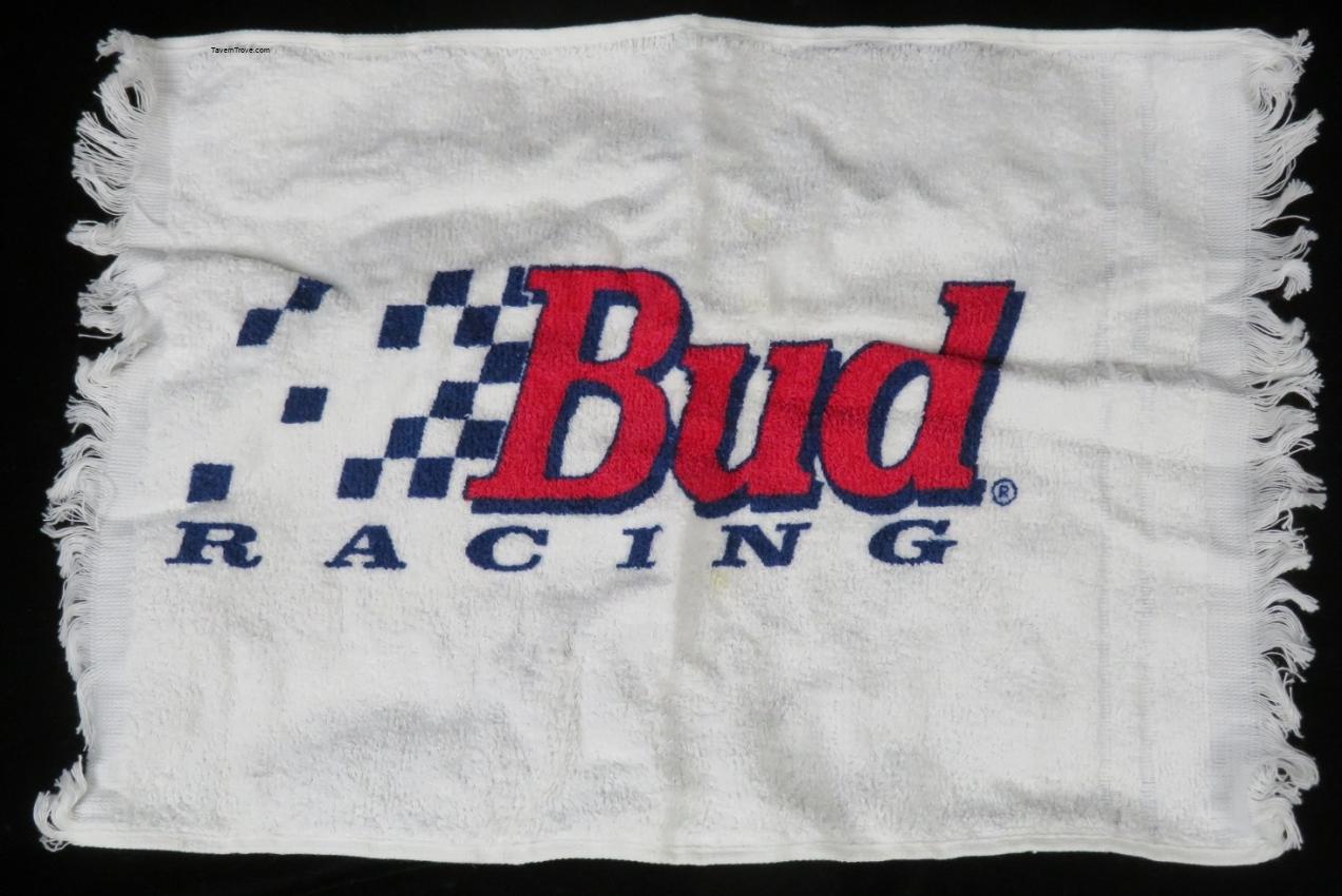 Budweiser Racing Bar Rag Hand Towel