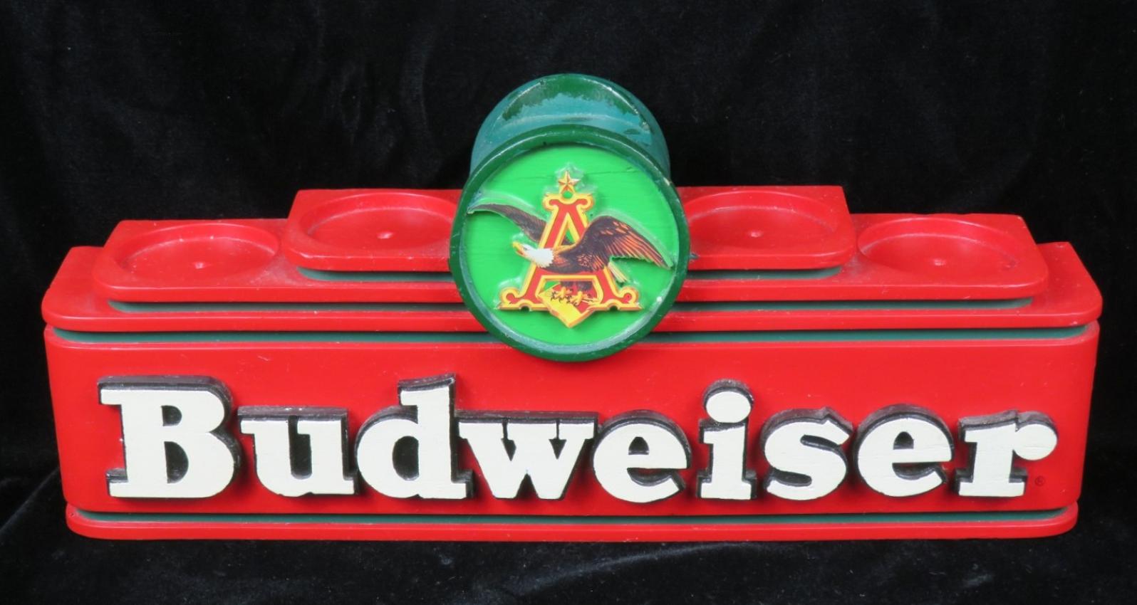 Budweiser Bottle Display Shelf