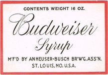 Budweiser Syrup