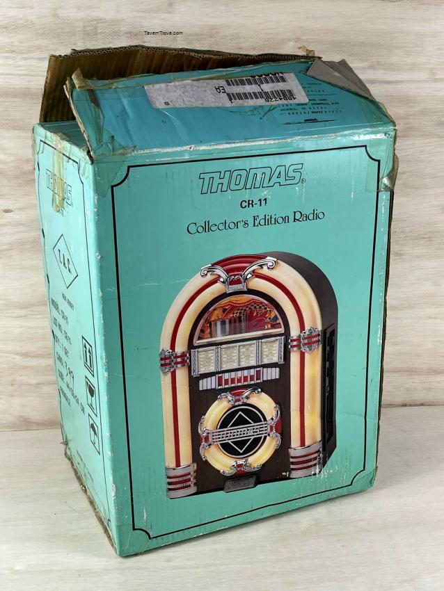 Budweiser Thomas CR-11 Tabletop Radio Juke Box In Box