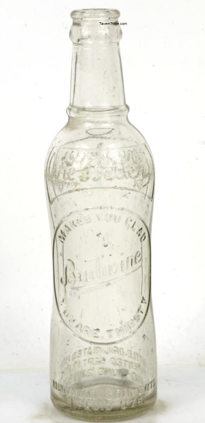 Budwine (No Bottler) Embossed 8oz Bottle