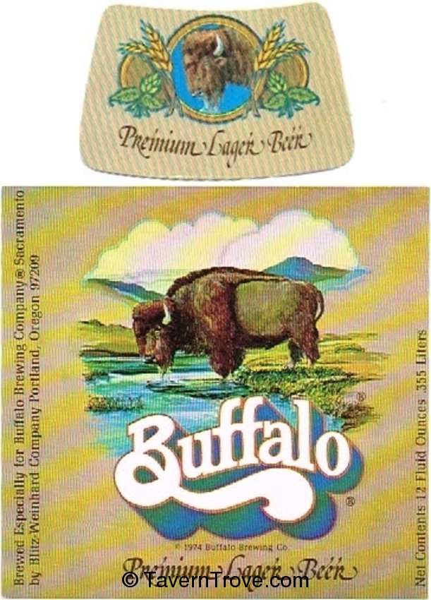 Buffalo Premium Lager Beer 