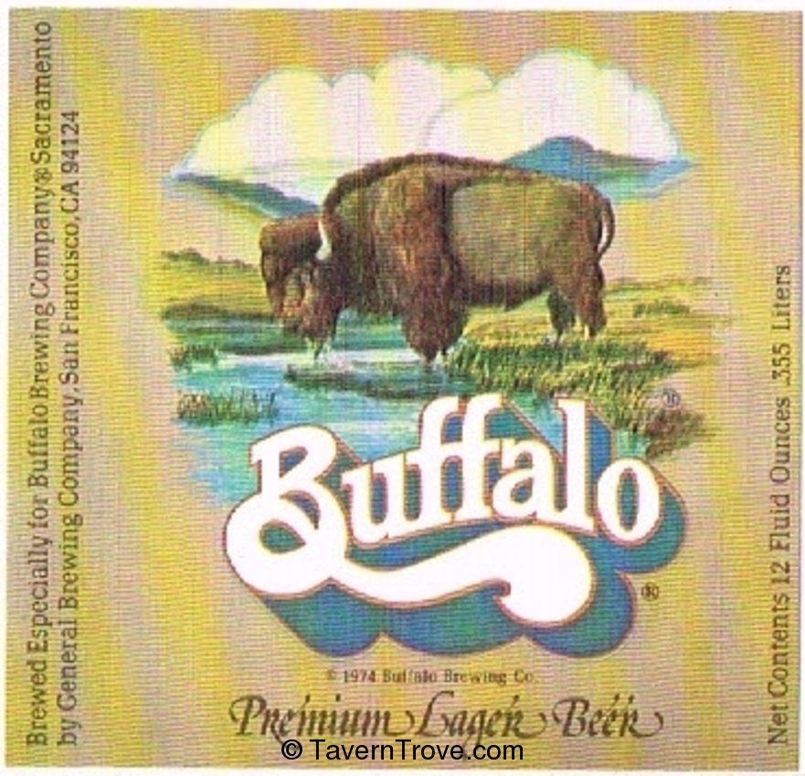 Buffalo Premium Lager Beer