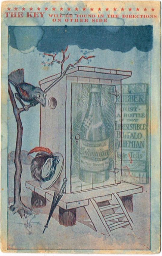 Buffalo Bohemian Beer (Invisible Print) Dupe