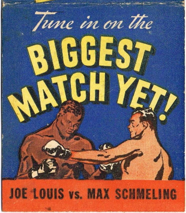 Buick Joe Louis vs Max Schmeling Boxing Match Giant Feature
