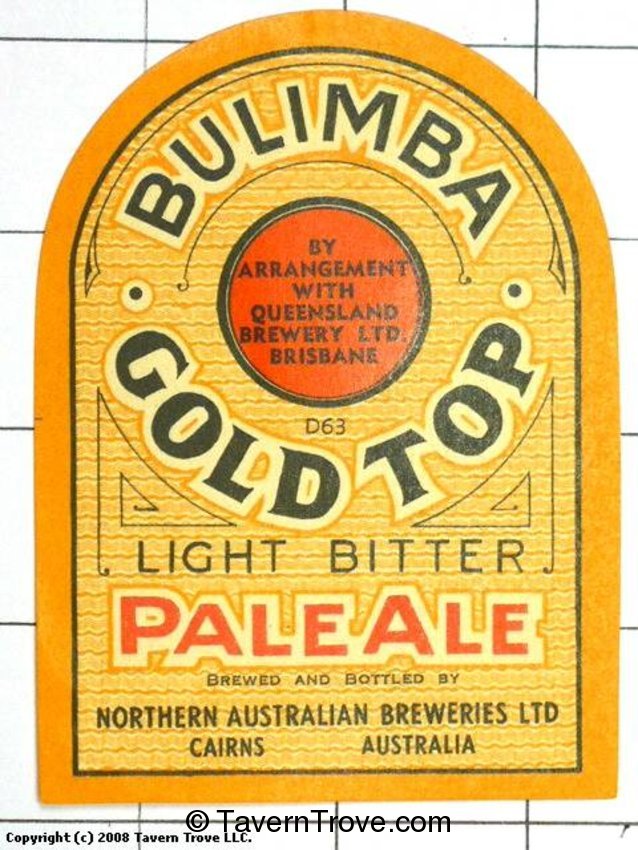 Bulimba Gold Top Pale Ale