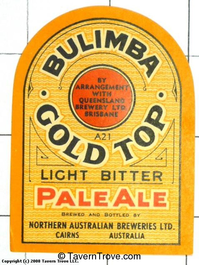 Bulimba Gold Top Pale Ale