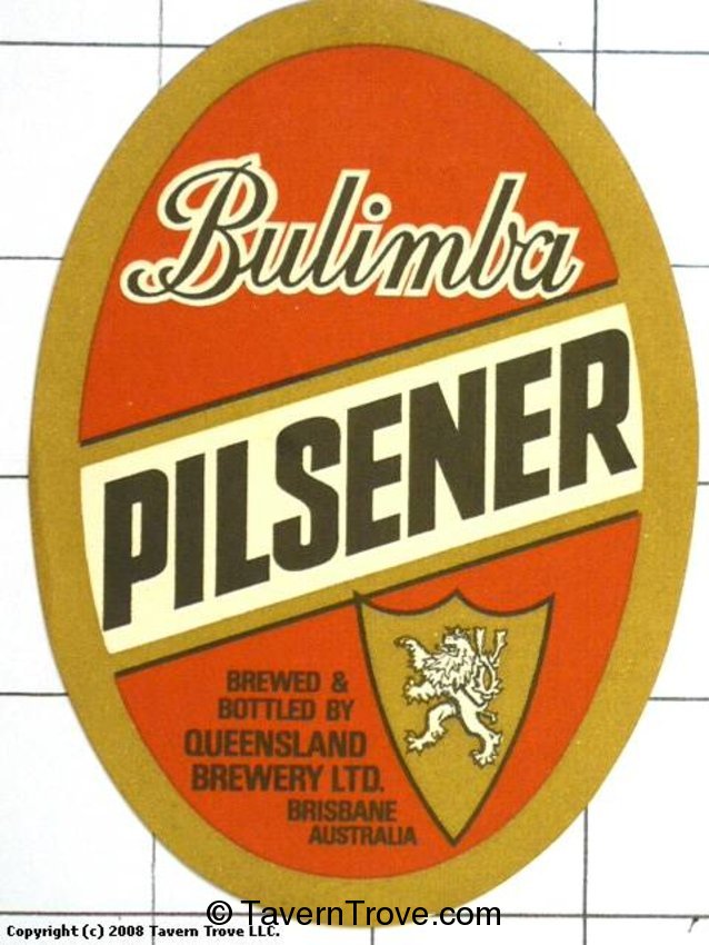 Bulimba Pilsener Beer