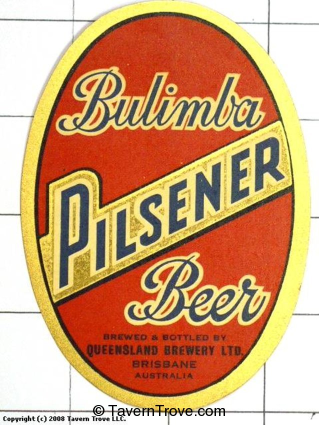 Bulimba Pilsener Beer