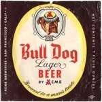 Bull Dog Lager Beer
