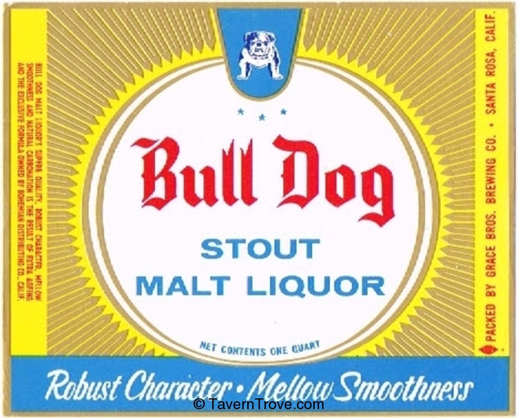 Bull Dog Stout Malt Liquor