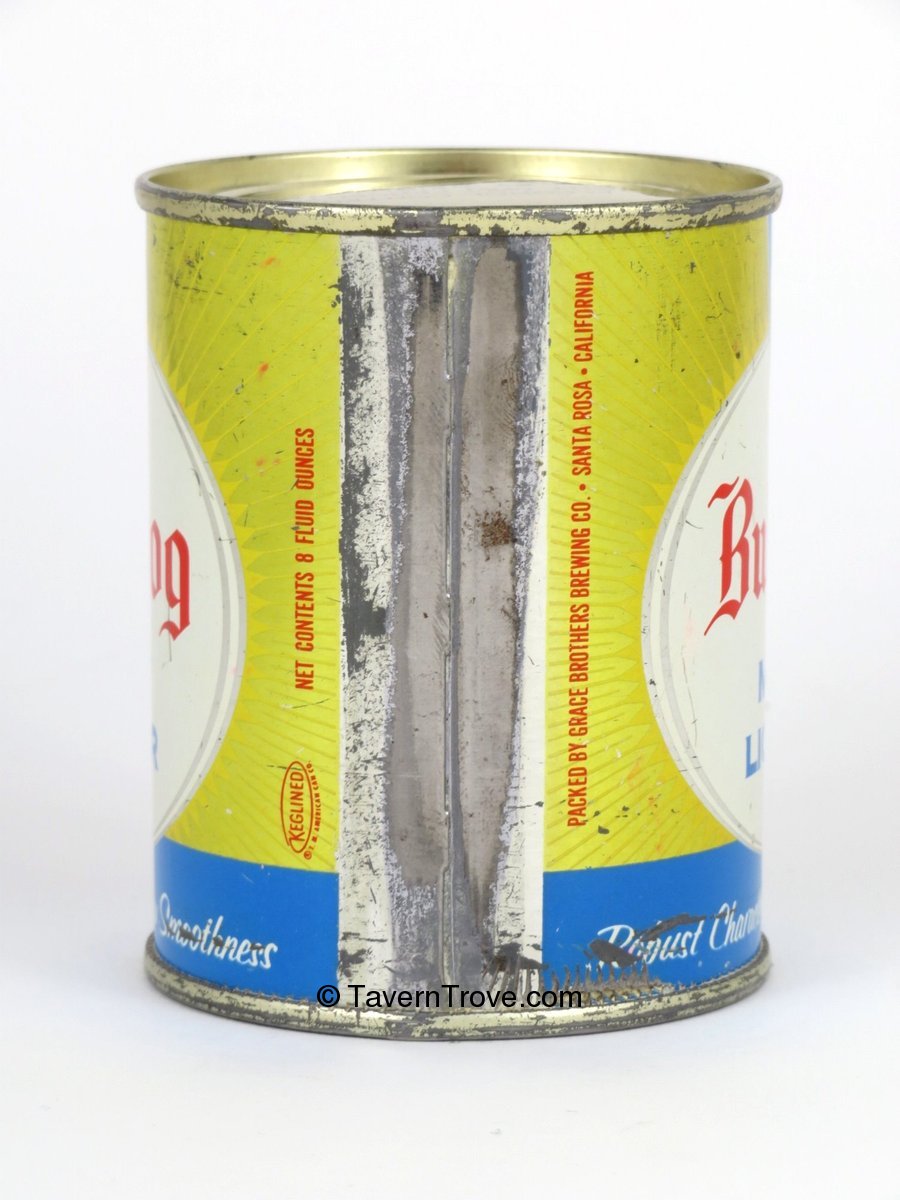 Item 23828 1960 Bull Dog Malt Liquor 7 to 8oz Can 23909