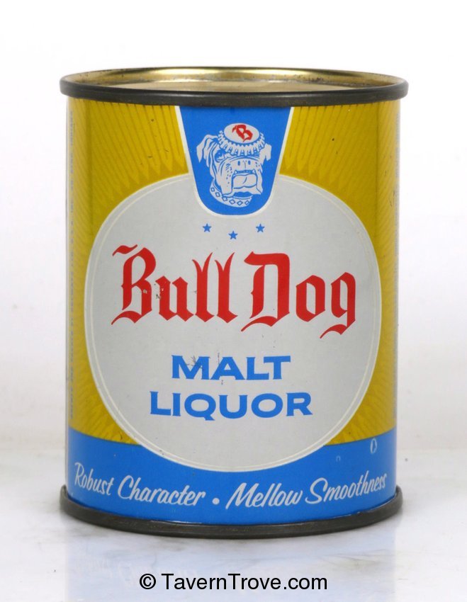 Item 70851 1962 Bull Dog Malt Liquor 7 to 8oz Can 23914