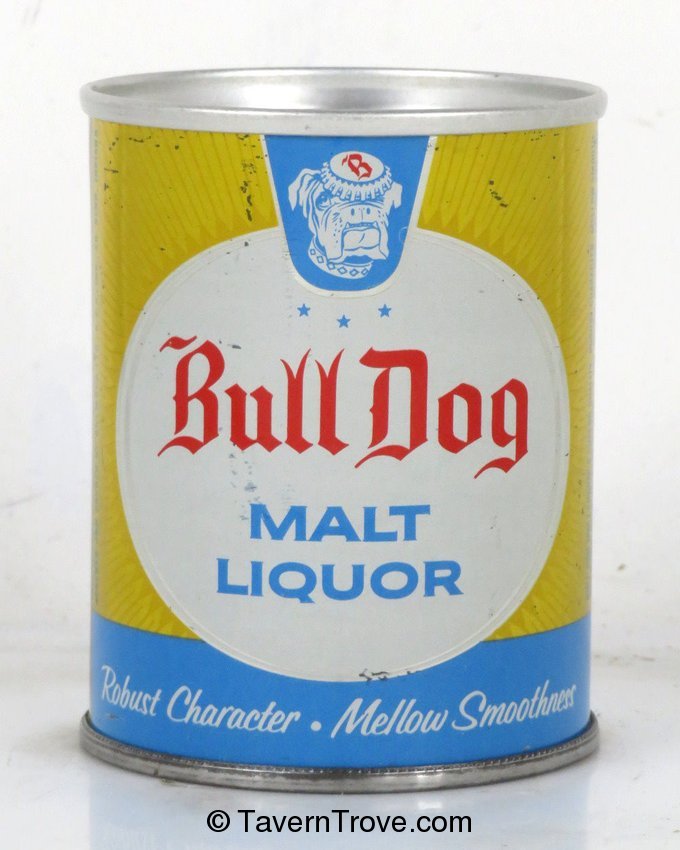 Bull Dog Malt Liquor (Zip Top)