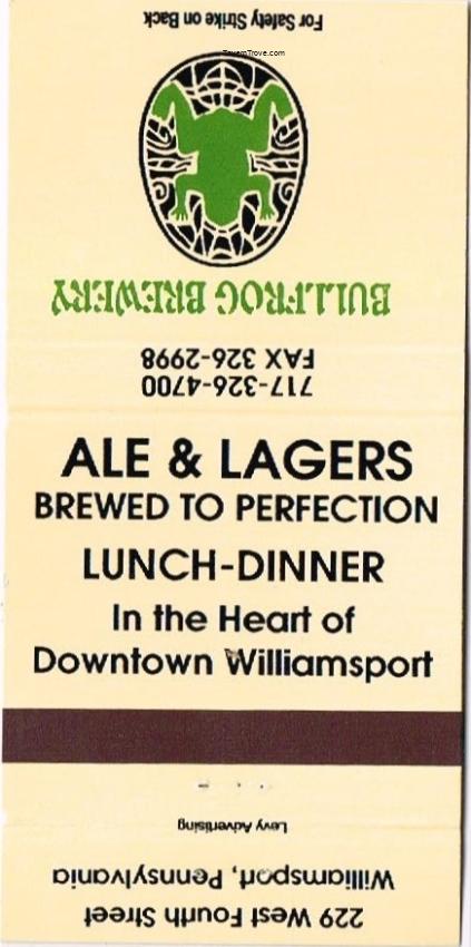 Bullfrog Brewery Ales and Lagers