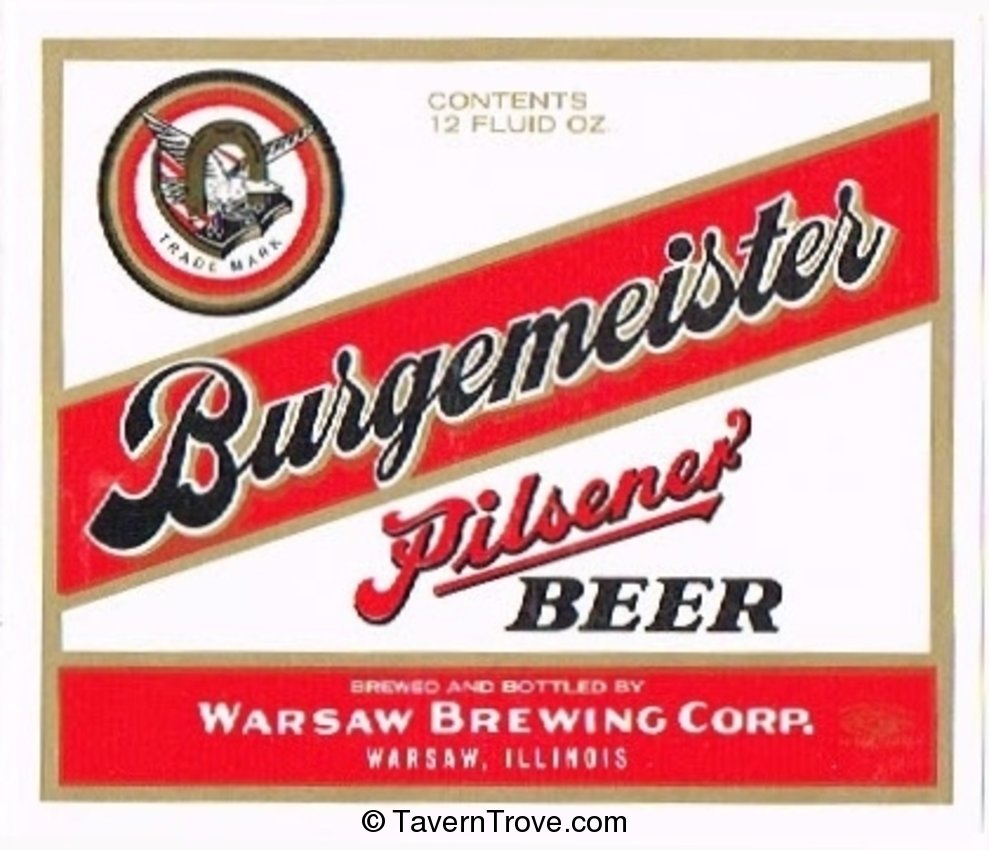 Burgemeister Pilsener Beer 