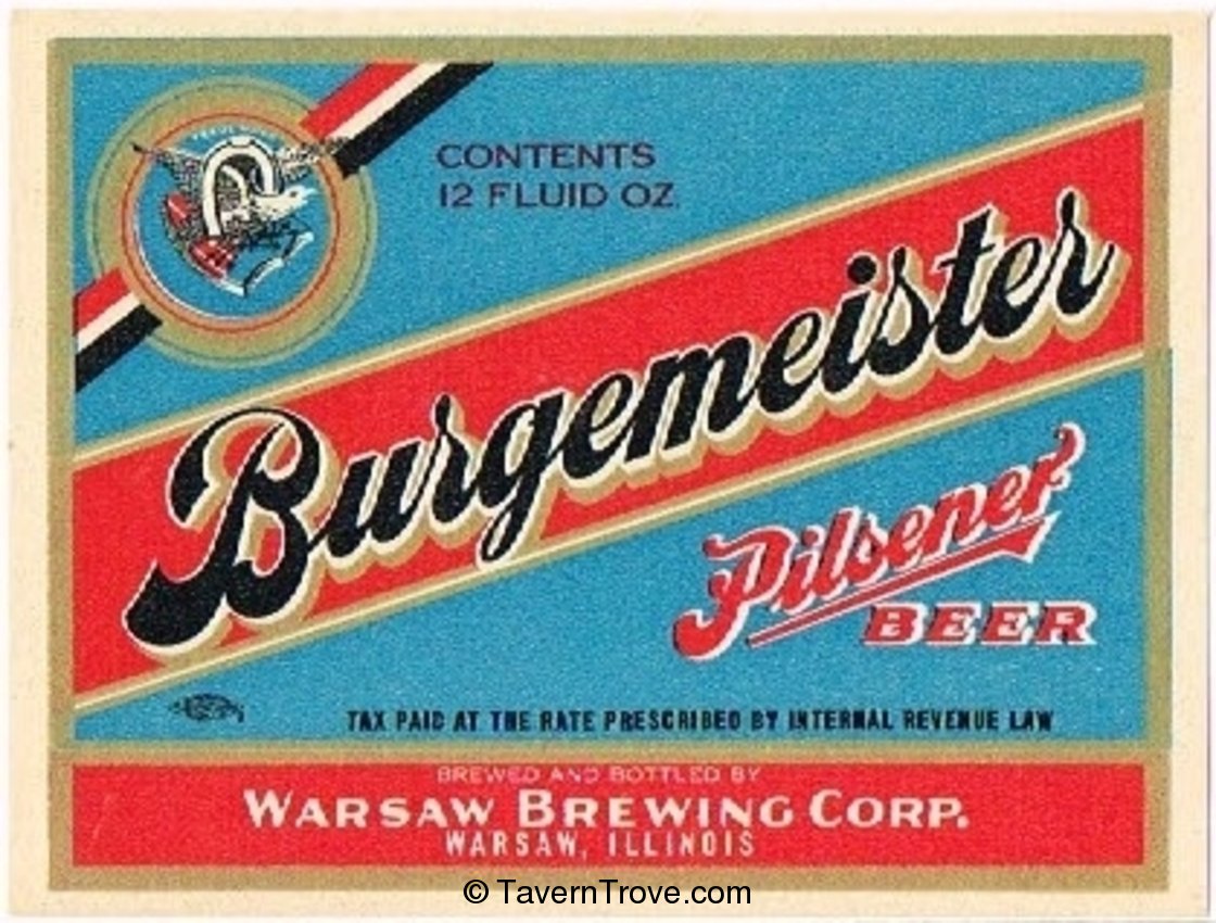 Burgemeister Pilsener Beer