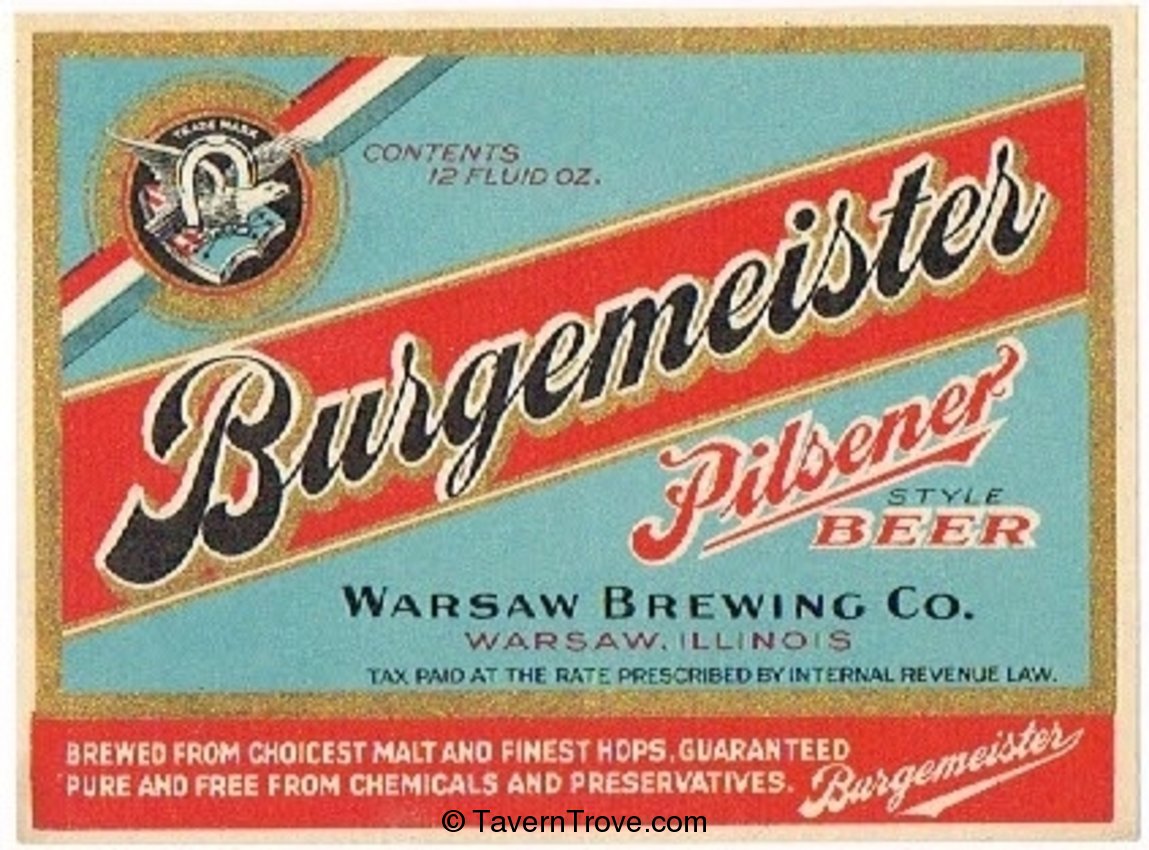 Burgemeister Pilsner Beer