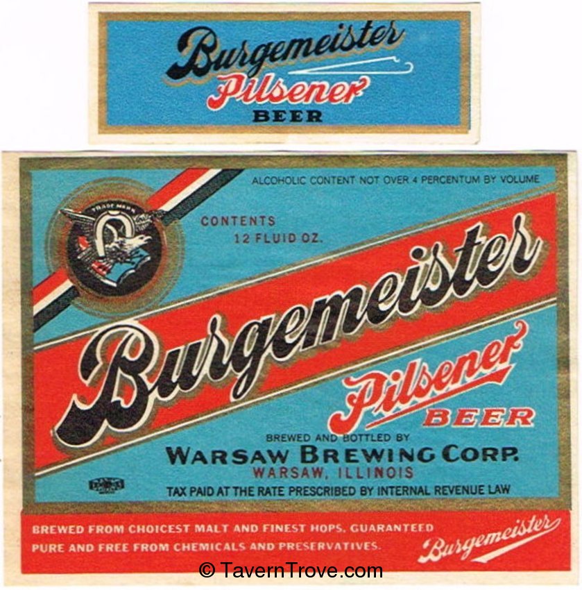 Burgemeister Pilsener Beer
