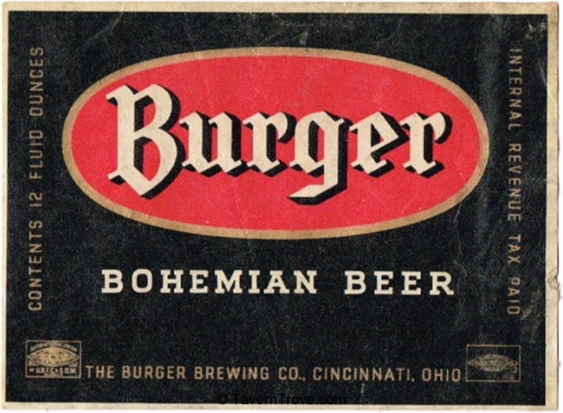 Burger Bohemian Beer 