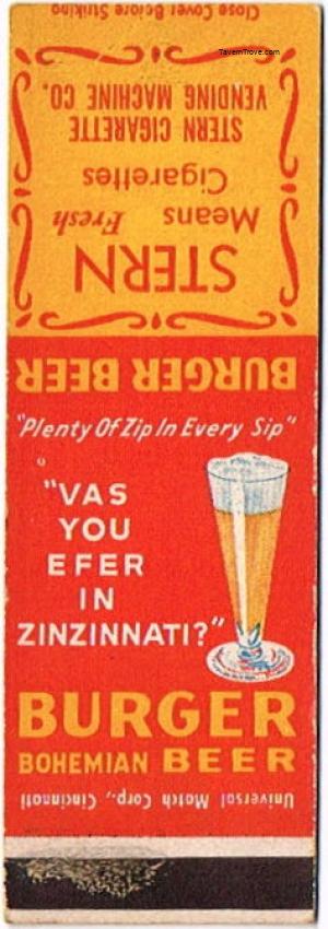 Burger Bohemian Beer