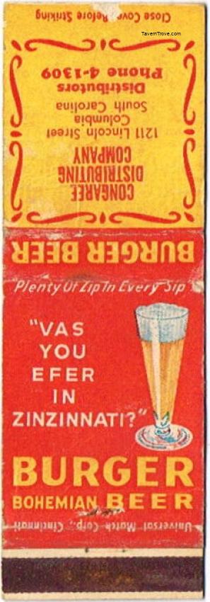 Burger Bohemian Beer