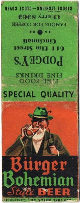 Burger Bohemian Beer