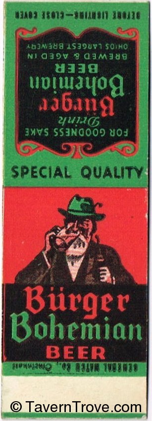 Burger Bohemian Beer