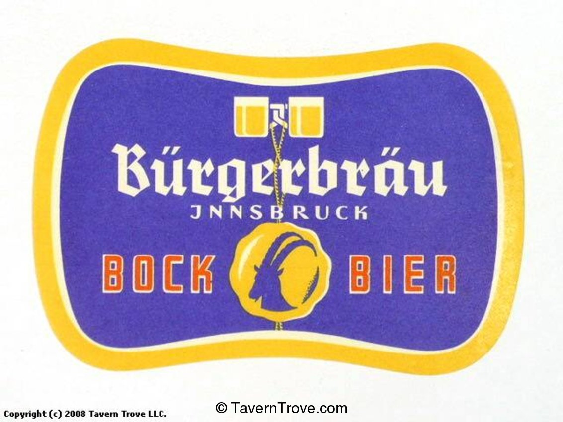 Bürgerbräu Bock Bier