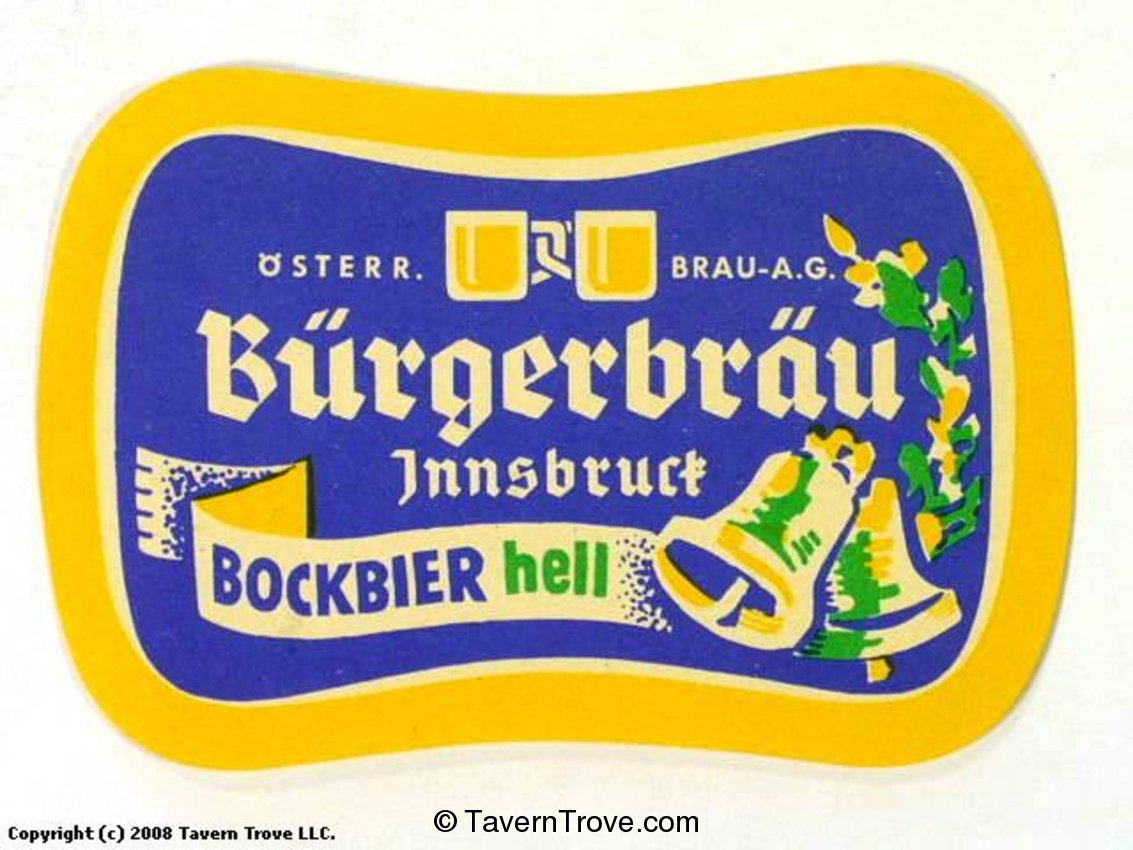 Bürgerbräu Bockbier Hell