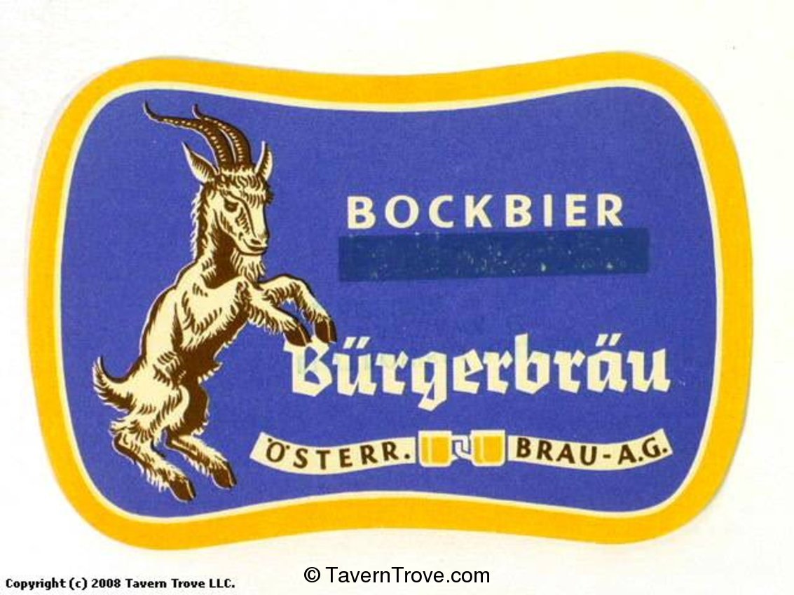 Bürgerbräu Bockbier