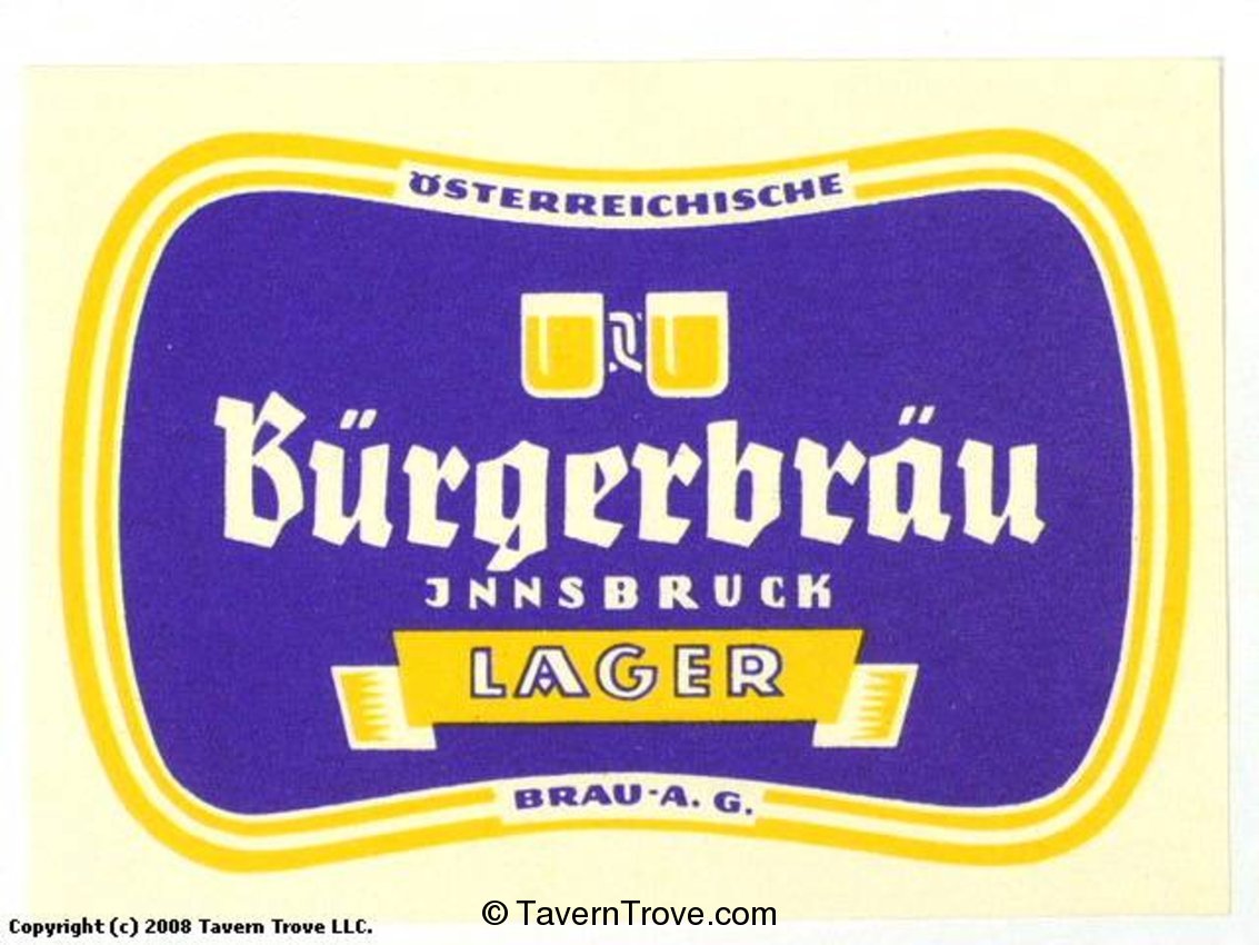 Bürgerbräu Lager