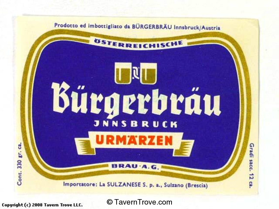 Bürgerbräu Urmärzen