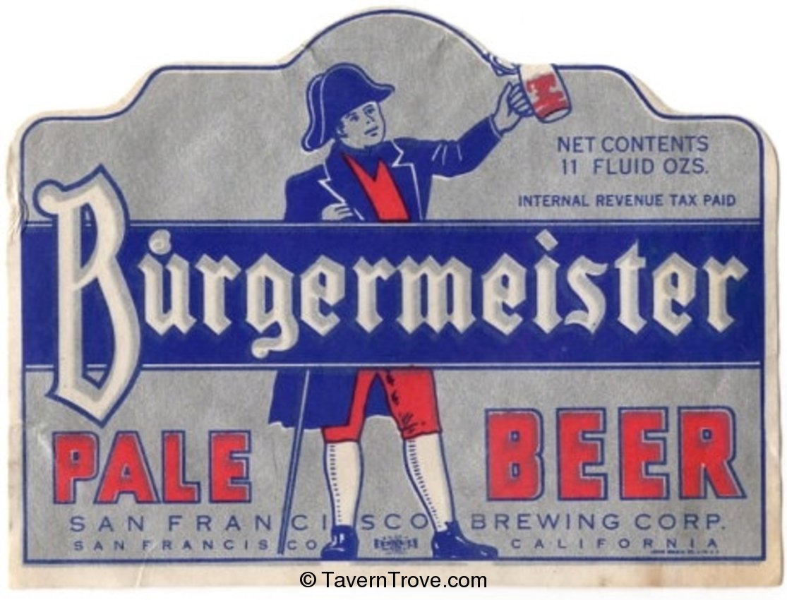 Burgermeister Pale Beer