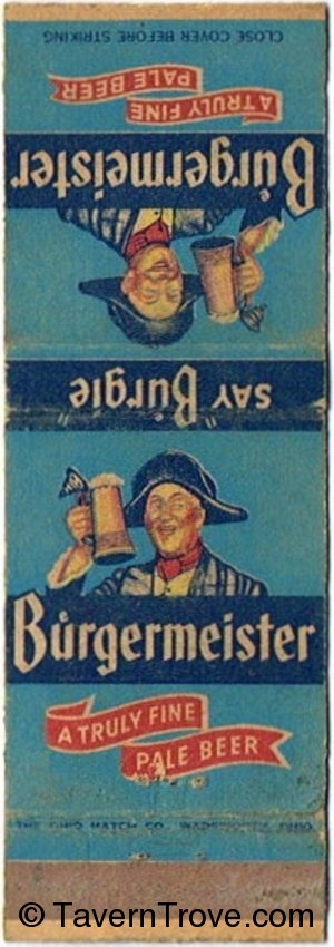 Burgermeister Pale Beer