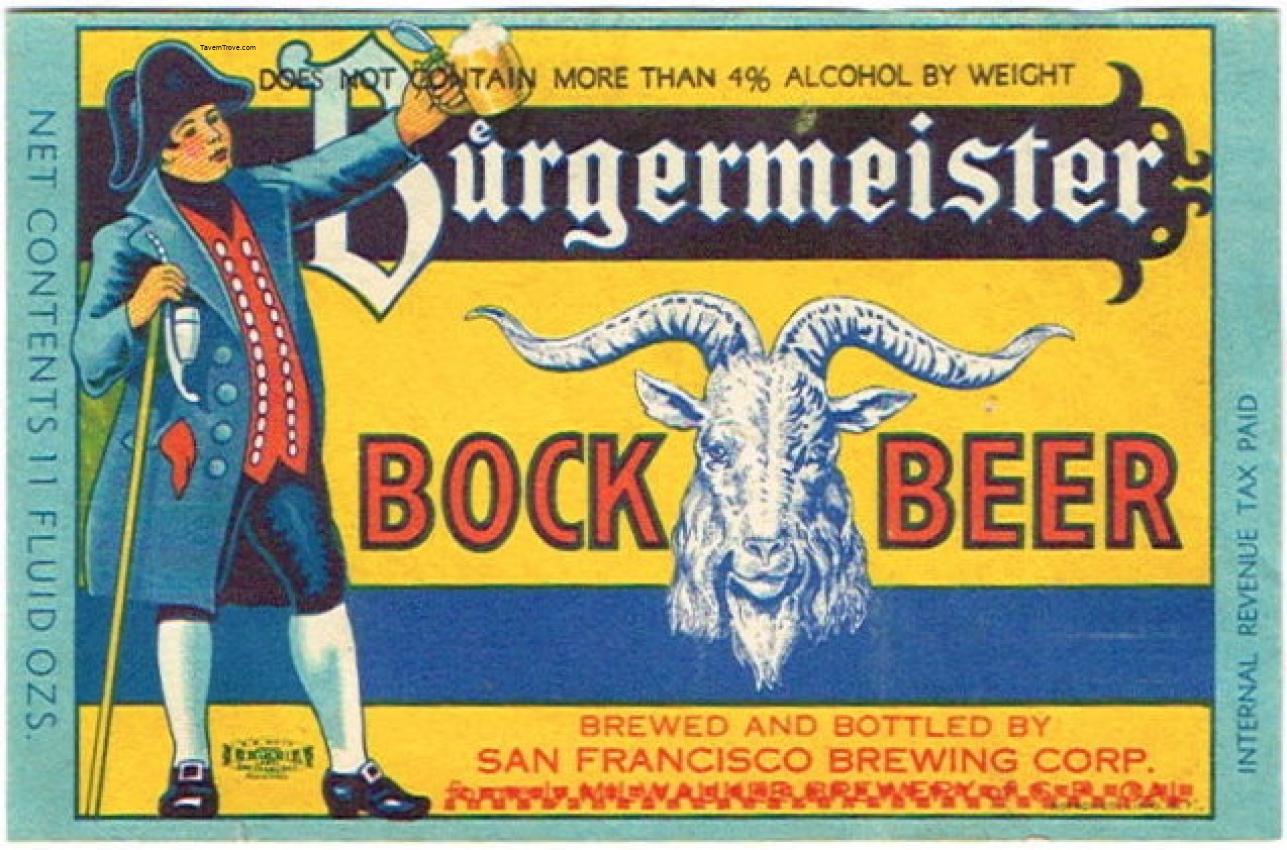 Burgermeister Bock Beer