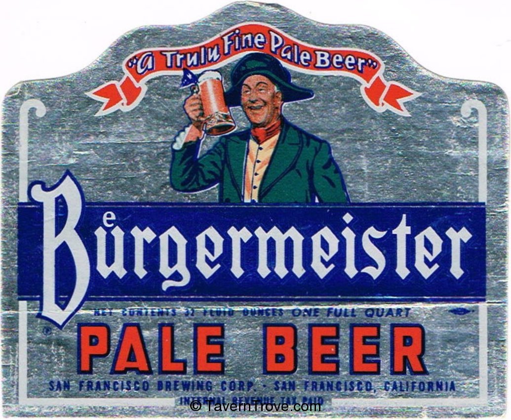 Burgermeister Pale Beer