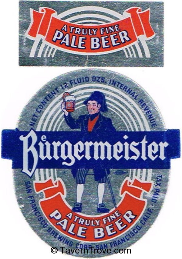 Burgermeister Pale Beer