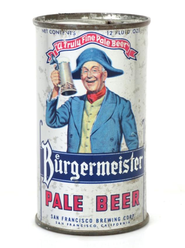 Burgermeister Pale Beer (enamel)