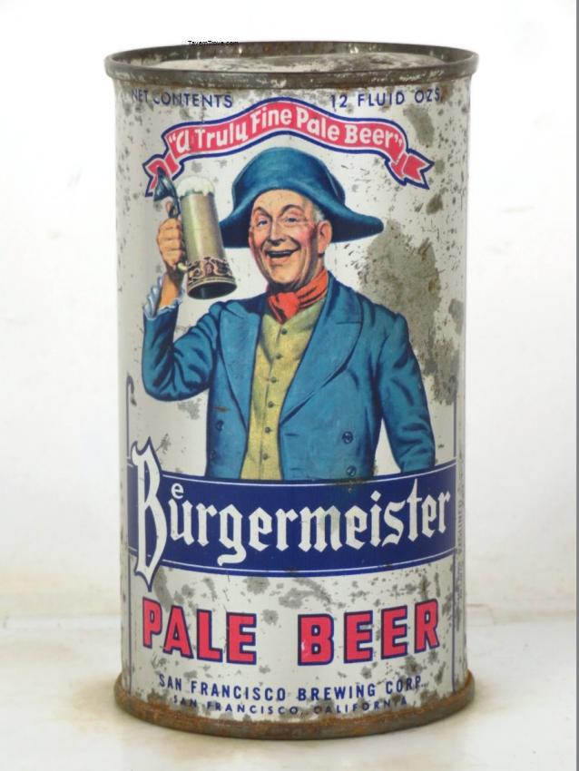 Burgermeister Pale Beer (metallic)
