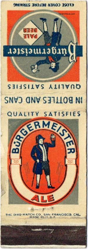 Burgermeister Pale Beer/Ale