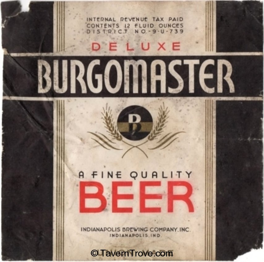 Burgomaster Deluxe Beer