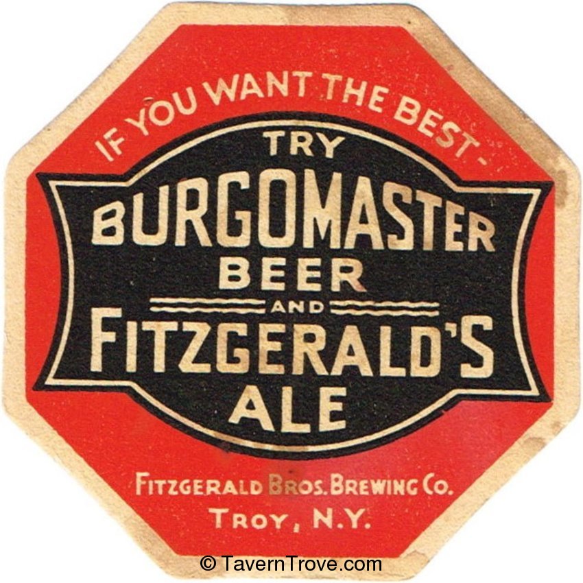 Burgomaster beer/Fitzgerald's Ale