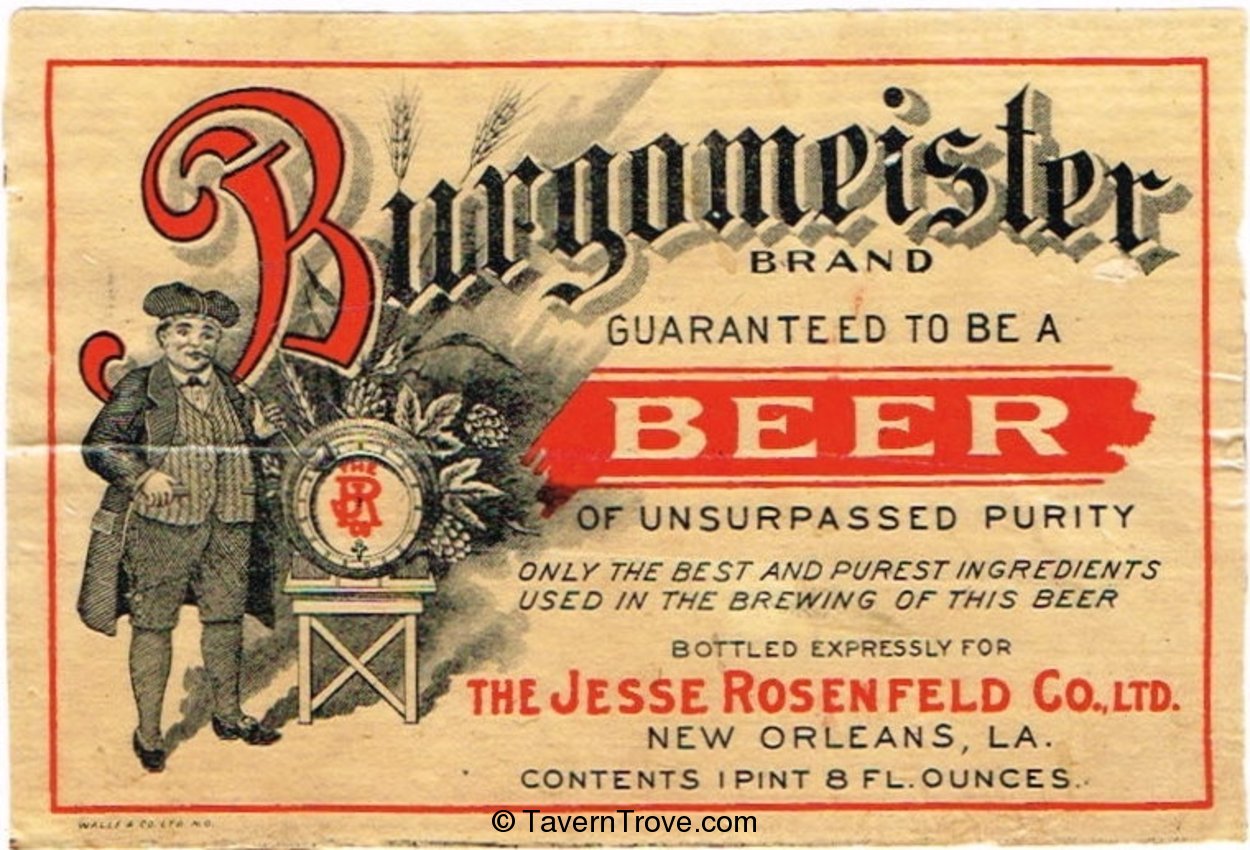 Burgomeister Beer